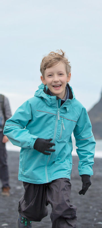 iceland family fun on reynisfjara beach astk