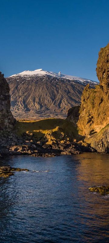 iceland snaefellsnes londrangar volcanic plugs rth