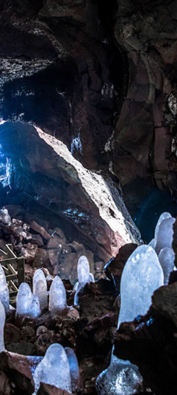 iceland snaefellsnes vidgelmir lava cave