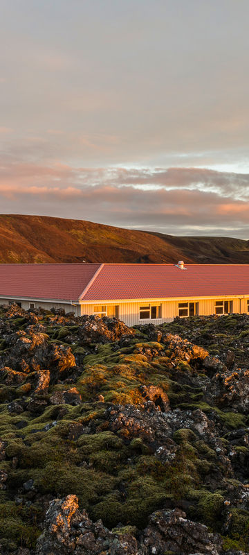 iceland south west northern light inn exterior sunlight