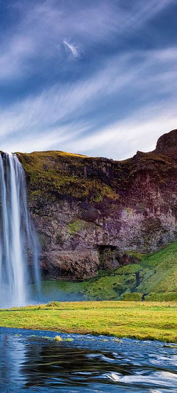 Iceland holidays - visit Seljalandsfoss in the south west