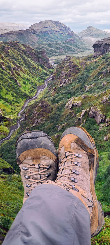 iceland south west thorsmork hiking boots adstk