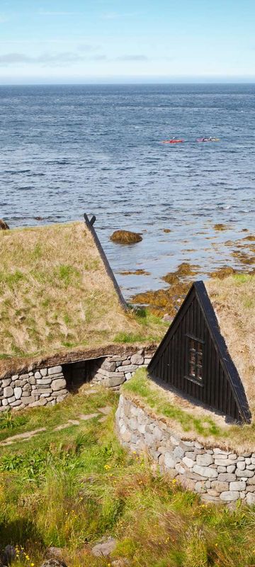 iceland west fjords bolungarvik turf houses istk