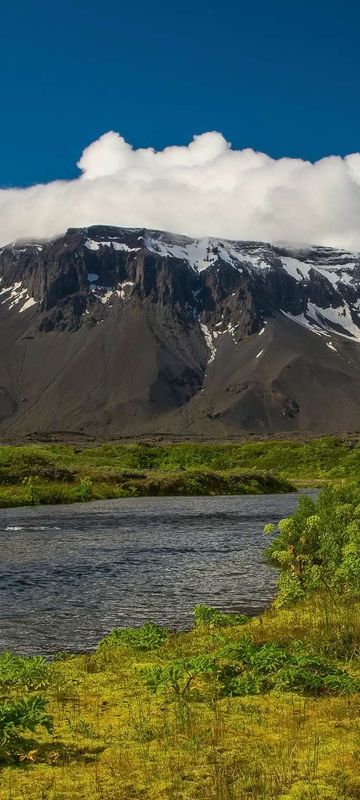 icelandic highlands herdubreid odadahraun lava field astk