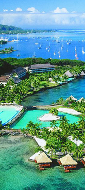 intercontinental resort tahiti exterior