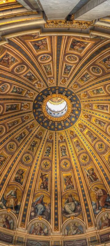 italy vatican museum ceiling istk