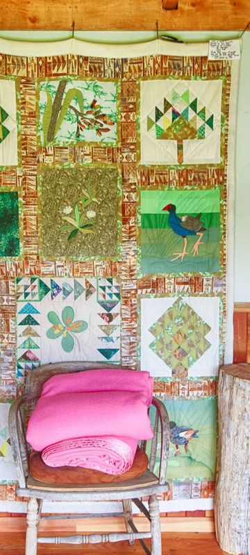 kapiti nature lodge cabin interior