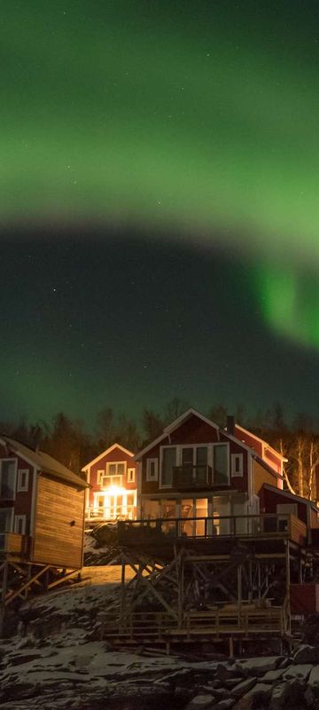 malangen resort cabins and northern lights gt