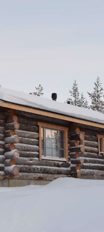 Stay in a log cabin on your Finland holiday