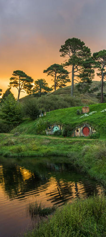 new zealand hobbiton movie set and farm tour