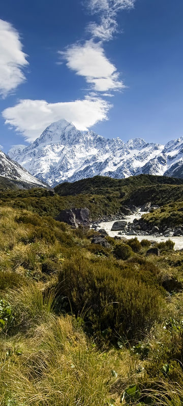 new zealand mt cook hooker valley boardwalk istk