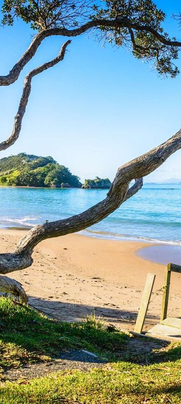 new zealand northland bay of islands beach istk