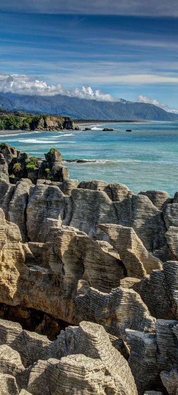 new zealand punakaiki pancake rocks istk