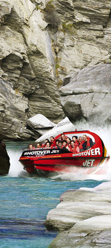 new zealand queenstown shotover jet canyon