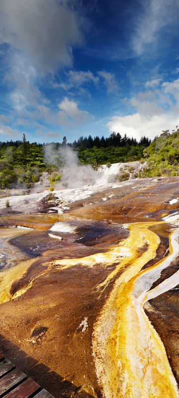 new zealand rotorua orakei korako valley istk