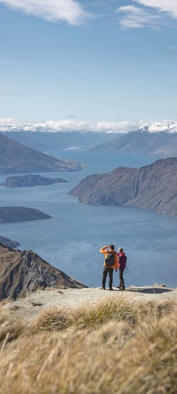 Roy's Peak, overlooking Lake Wanaka