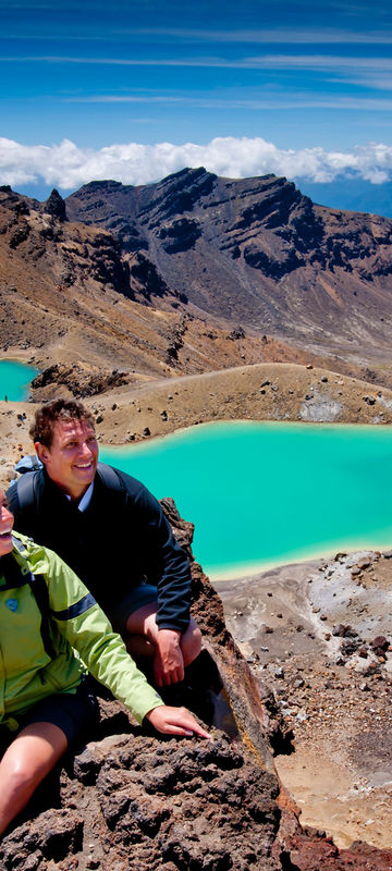 new zealand tongariro national park hikers tnz