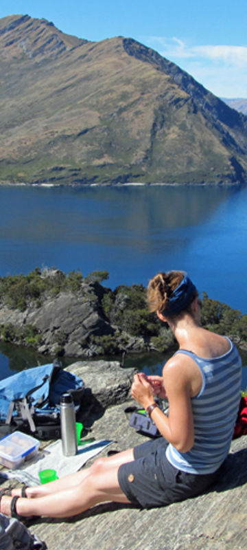 new zealand wanaka lake cruise and walk