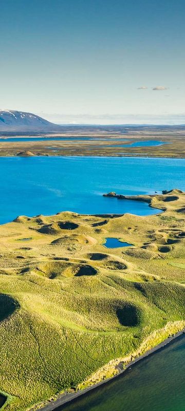 north iceland lake myvatn pseudocraters istk