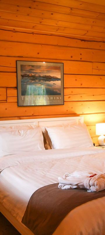 northern lights resort and spa enzian chalet interior