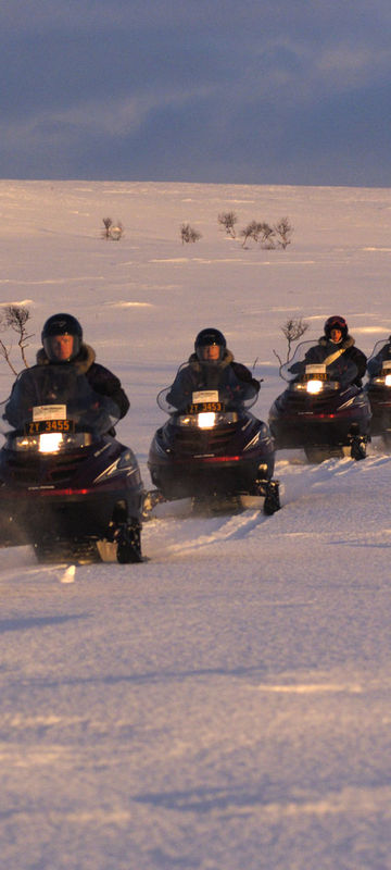 northern norway alta snowmobile safari nnorge