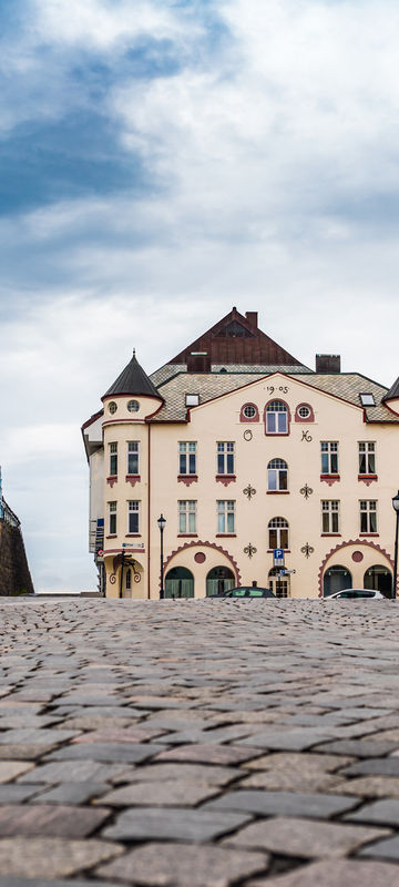 norway fjords alesund city centre street view istk