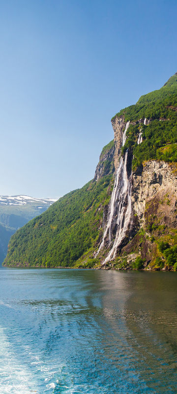 norway fjords seven sisters falls geirangerfjord istk