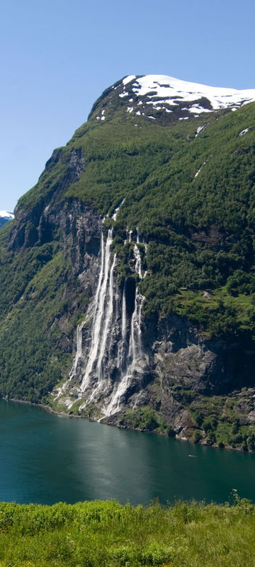 norway geirangerfjord waterfall inor