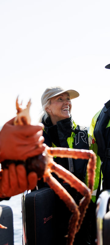 norway king crab safari photo marius beck dahle havila