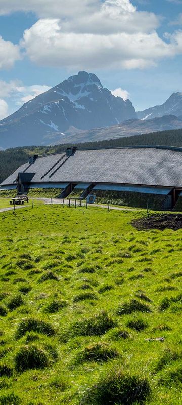 norway lofoten lofotr viking museum long house askt