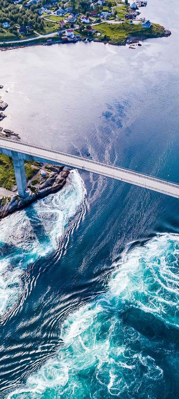 norway saltstraumen maelstrom near bodo istk