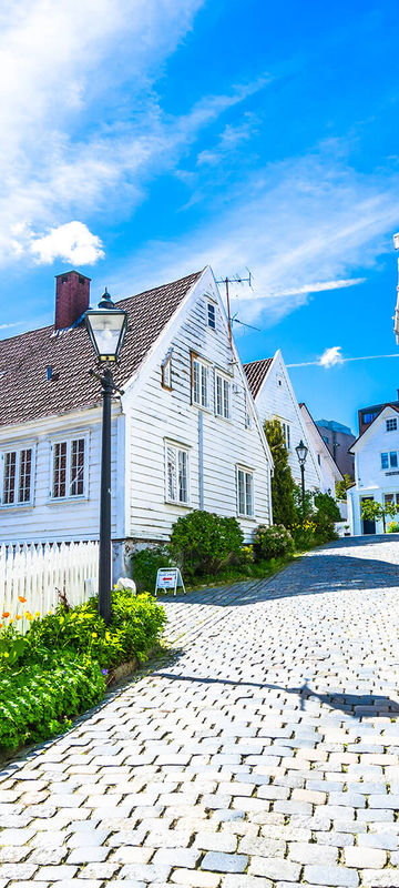 norway stavanger old town istk