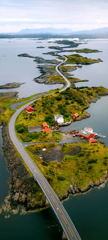 norway storseisundet bridge atlantic road istk