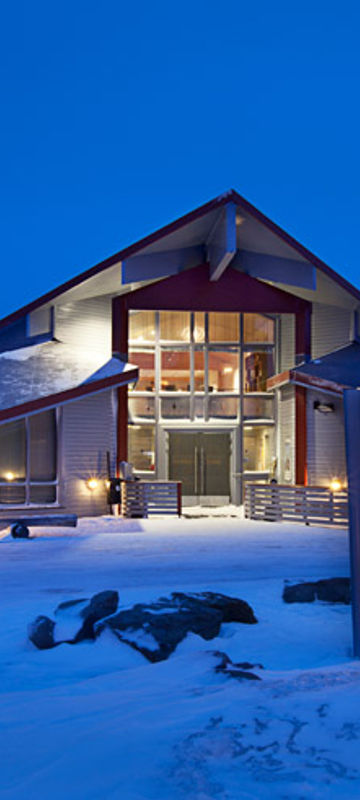 radisson blu polar hotel exterior