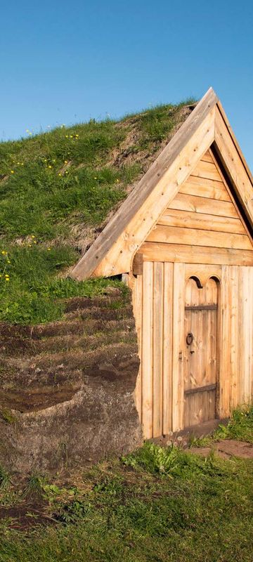 south greenland brattahlid church istk