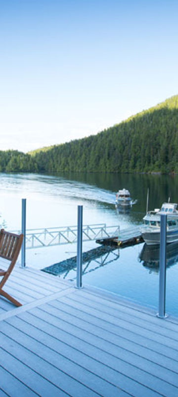 spirit bear lodge deck