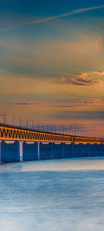 sweden oresund bridge from malmo istk