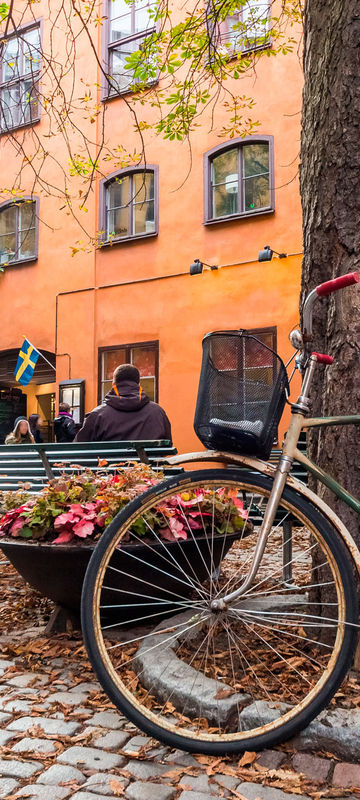 sweden stockholm gamla stan bicycle adstk