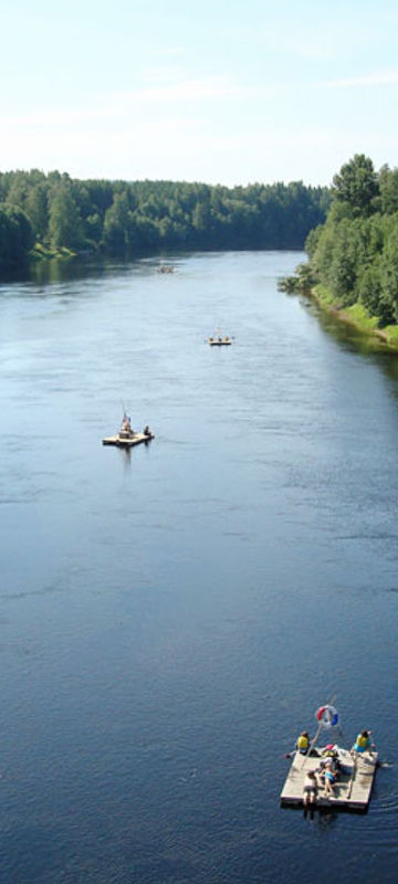 sweden varmland klaralven river rafting ww