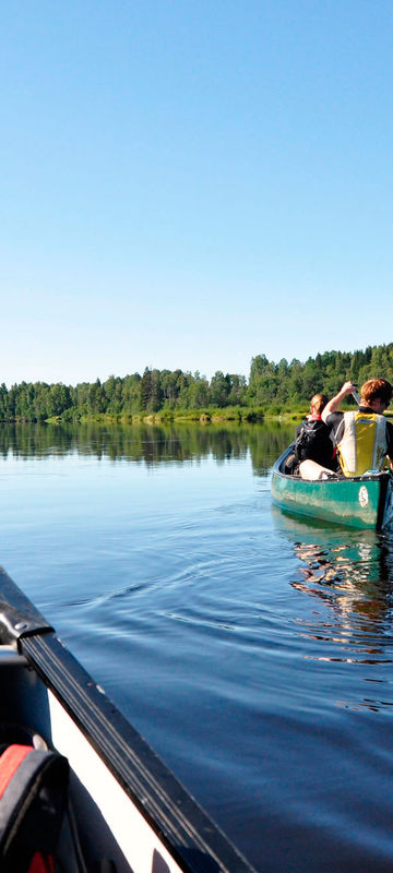 sweden varmland wilderness canoes wtrwld