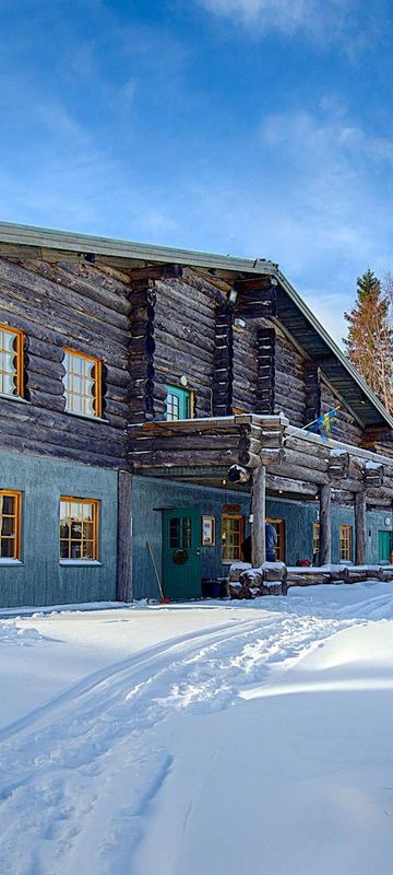 swedish lapland brandon lodge winter view gr