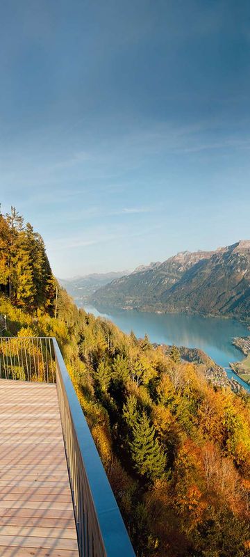 switzerland view over interlanken hans zurbuchen