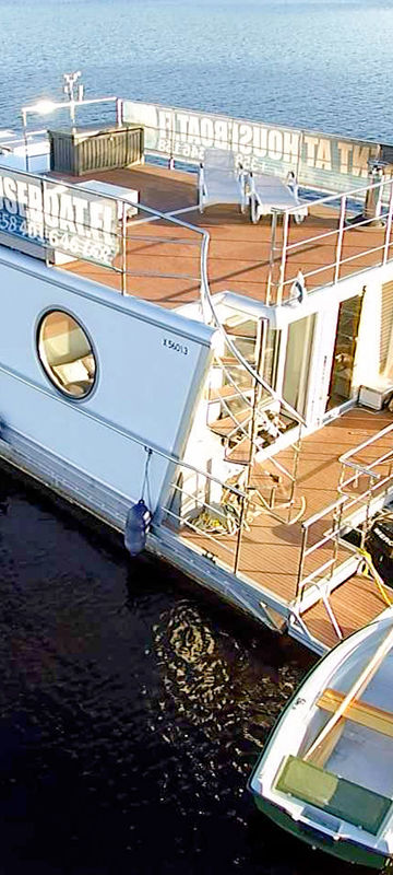 west finland houseboat