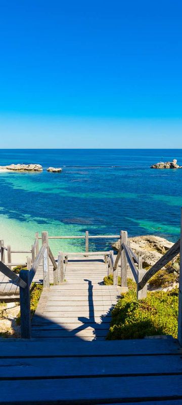 western australia dreamy bay rottnest island istk