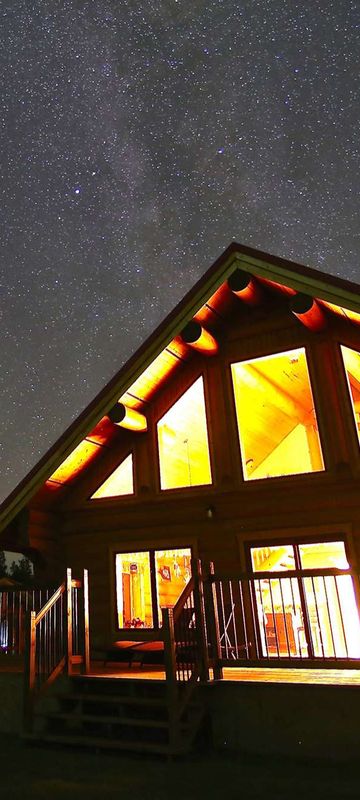 yukon northern lights resort and spa starry sky