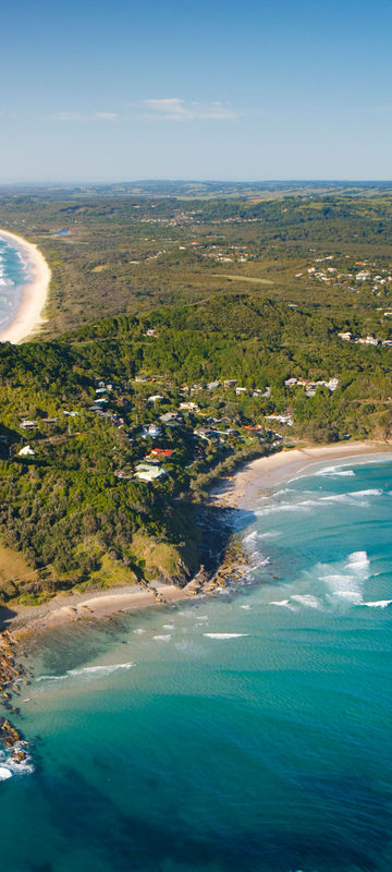 australia new south wales byron bay aerial istk