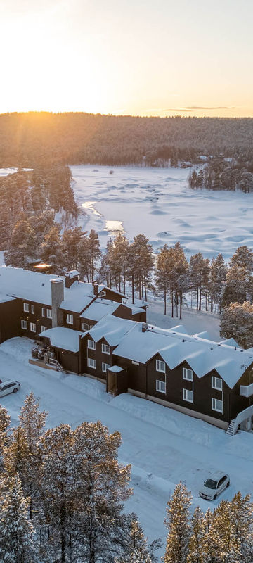 finnish-lapland-juutua-wilderness-hotel-aerial-view