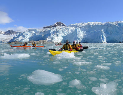 arctic spitsbergen kayaking excursion ae