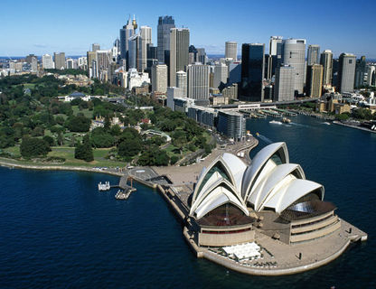 australia nsw sydney city view ta