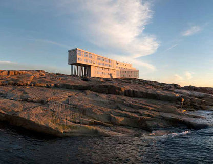 fogo island inn exterior view